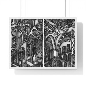 Horizontal Framed Poster