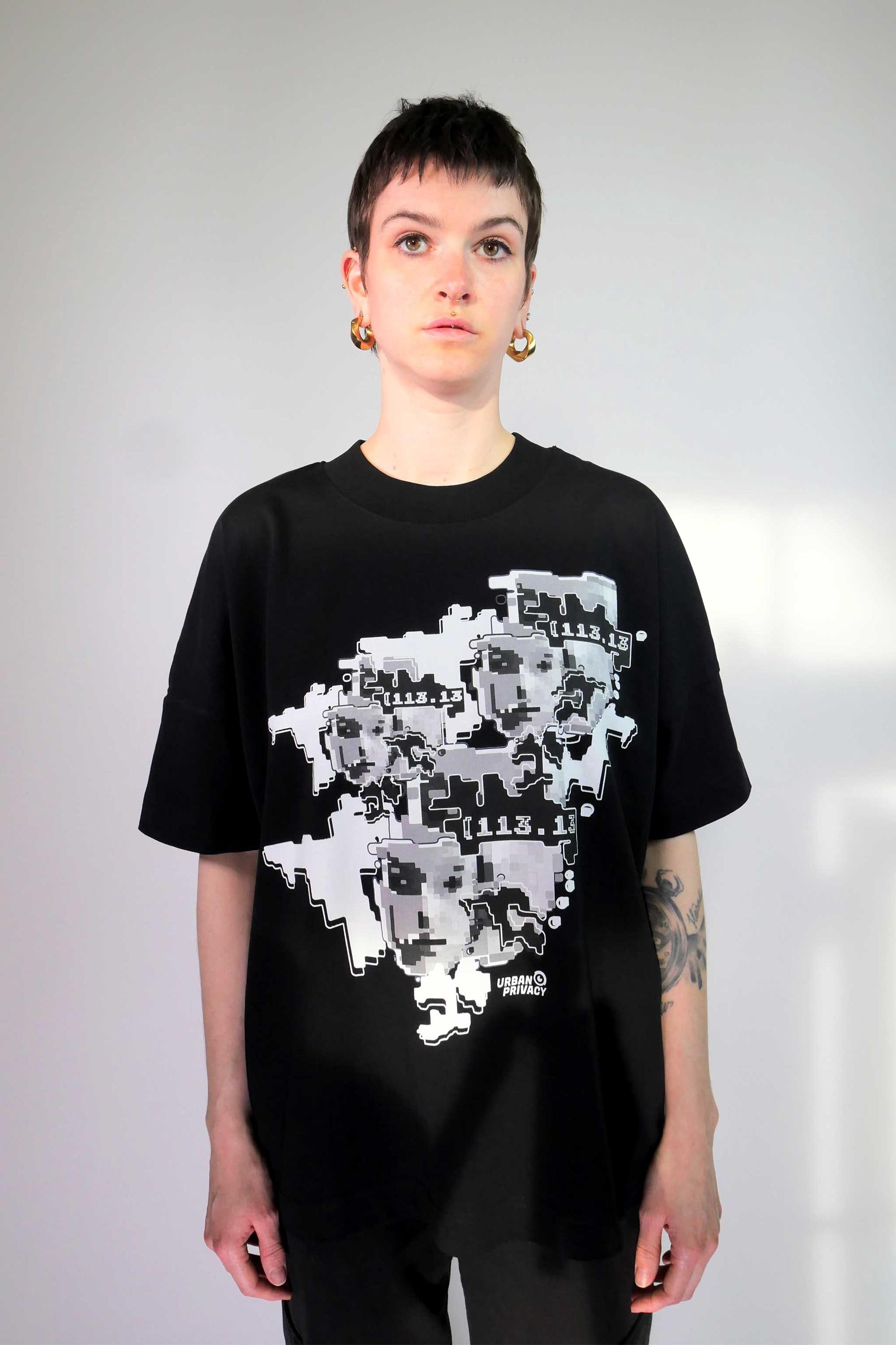 Anti-face Recognition T-shirt, Anti-surveillance, Perfect for