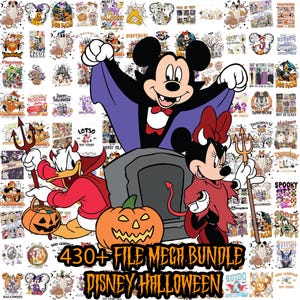400+ Datei Große Disney Bundle Halloween Maus Und Freunde Png, Halloween Bundle Png Süßes oder Saures, Spooky Vibes Png Halloween Familienausflug Png