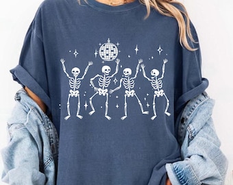 Halloween Png Dancing Skeletons, Retro Skeleton png, Spooky Season Png Halloween Sublimation, Skeleton Png, Leopard Checker Cherry Print