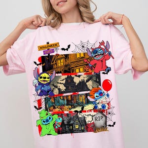 Stitch Halloween Party Png, Halloween Movies Png, Halloween Blue Alien Png, Trick Or Treat Png, Spooky Season Png, Halloween Png