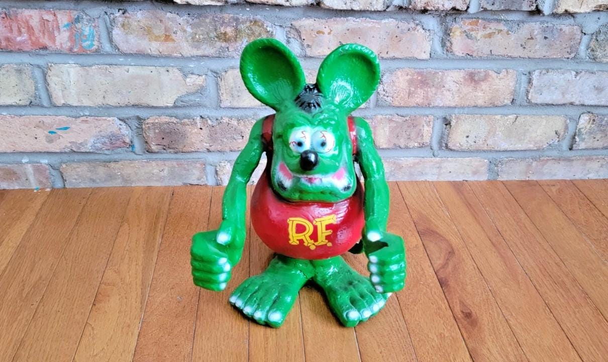 Rat Fink Statue - Etsy