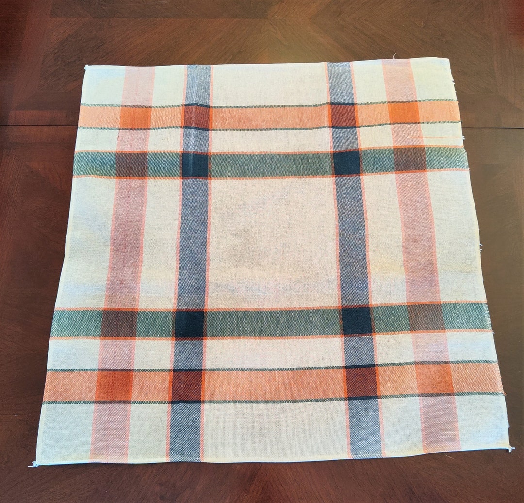 2 Vintage Linen Tea Towels 25 X 26 NOS Farmhouse Style Etsy