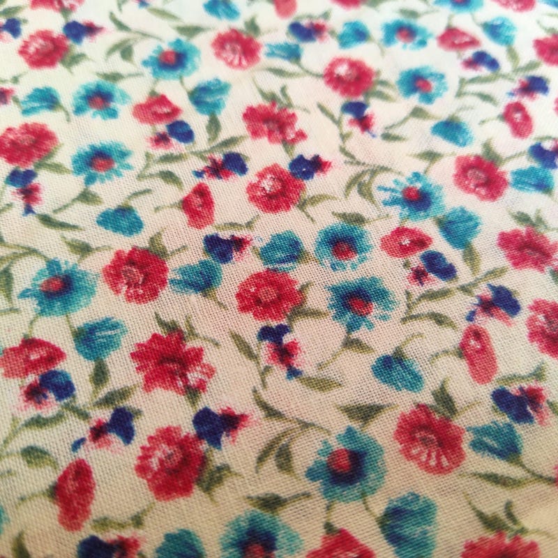 Calico Fabric - Etsy