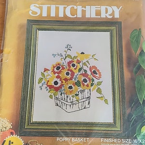 Embroidery Kits for Beginners ,plants Embroidery Kit, Colorful Embroidery  Kit, Floral Embroidery Pattern, Needlepoint Kits, Diy Craft Gift 