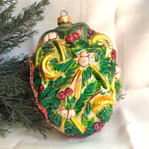 Vintage Christopher Radko Christmas Ornament FIVE GOLD RINGS 1997 Limited Edition