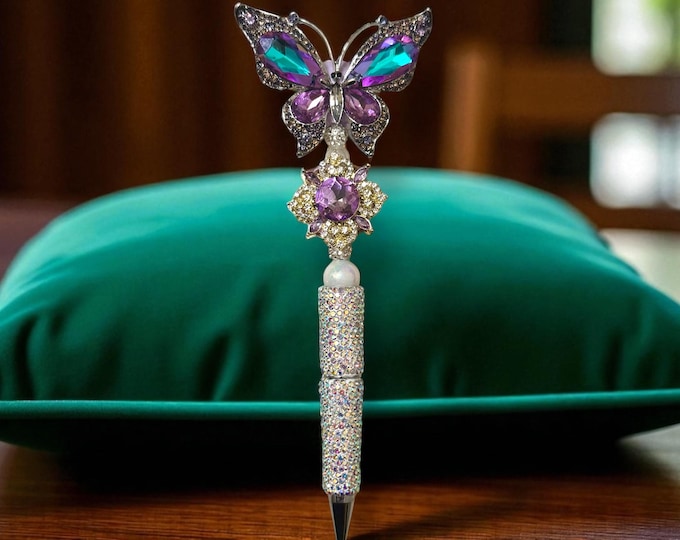 Beautiful Rhinestone Butterfly