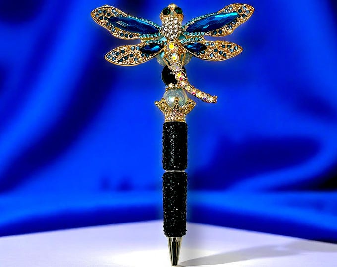 Beautiful Blue Dragonfly Pen