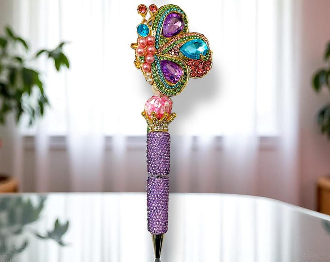 Whimsical Butterfly Pen