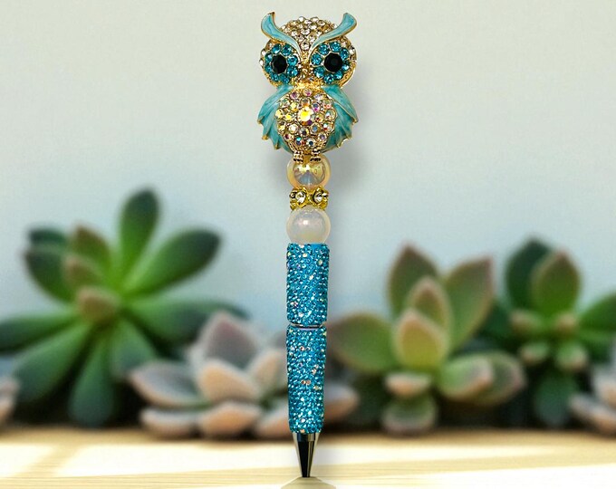 Blue Jewel Owl Pen