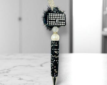 Beautiful Purse Rhinestone Pen