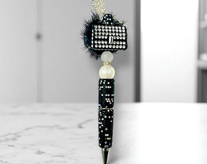 Beautiful Purse Rhinestone Pen