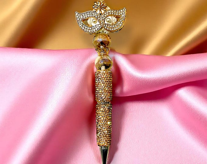 Masquerade Rhinestone Pen