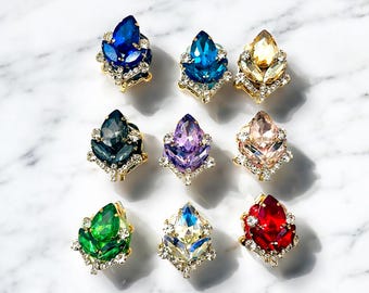 Jeweled Rhinestone Beads: Vibrant Craft & Jewelry Embellishments