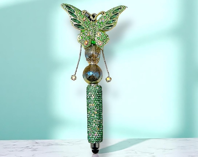 Jeweled Butterfly Stylus