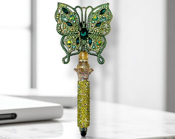 Green Butterfly Stylus
