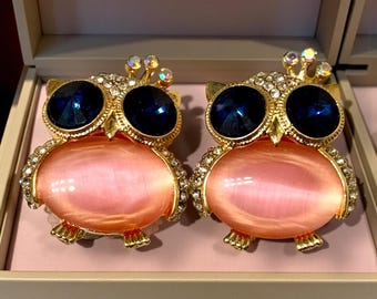 Jeweled Rhinestone Owl PairDIY Beads: Vibrant Craft and Jewelry Embellishments