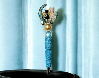 Whimsical Rhinestone Pen