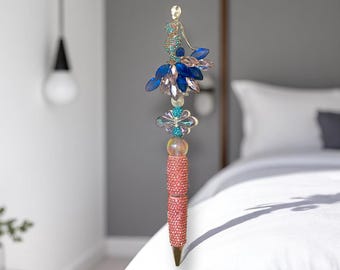 Beautiful Dancing Lady Rhinestone Pen