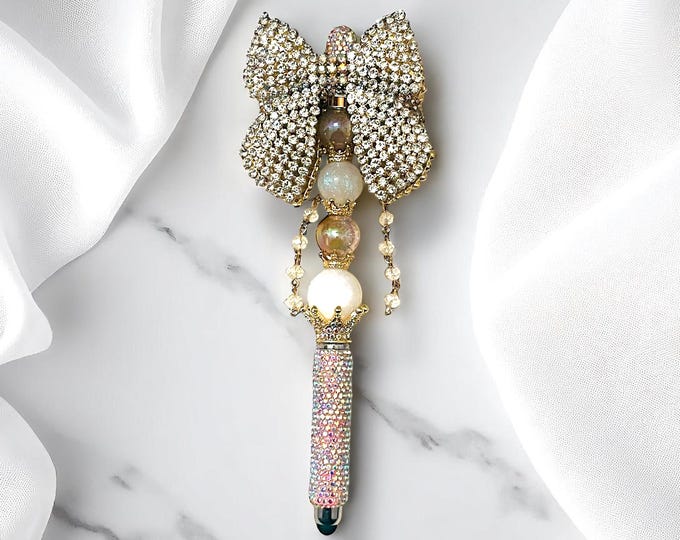 Extended Crystal Bow Stylus