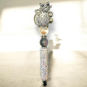 Jeweled Kitty Stylus