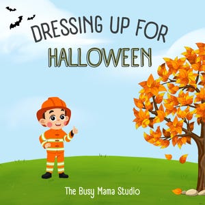 Halloween Social Story - Dressing Up / Costumes & Coping / SEL / Autism / Special Education Resource