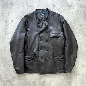 50s Sweden Leather Jacket - Etsy