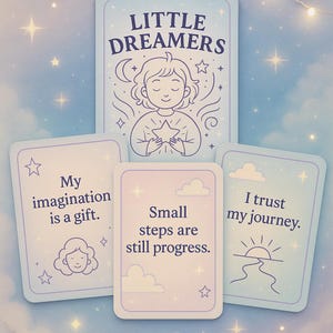Tarjetas de afirmaciones para niños imprimibles: 33 afirmaciones positivas para niños (color + juego para colorear)”.
