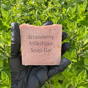 Strawberry Milkshake Soap Bar