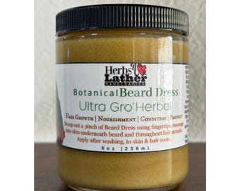 Pflanzliche Bartbutter | Bartconditioner & Feuchtigkeitscreme | Pflegebalsam