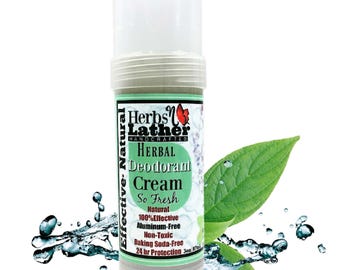 Desodorante en crema en barra a base de hierbas So Fresh: sin aluminio ni bicarbonato de sodio