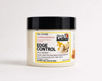 Tea Thyme Edge Control Gel — Shea Butter & Honey