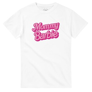 Mommy Barbie T-Shirt – Funny Retro Graphic Tee, Barbiecore Mom image 2