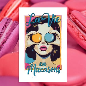 Postal Padrão - La Vie en Macarons
