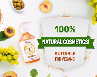 Naturlig universell kroppsmassageolja Verana, återfuktande och återställande hudvårdsformula