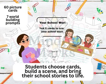 スクールカウンセリングゲーム：SEL向けストーリーテリング絵カード（PDFダウンロード可能）