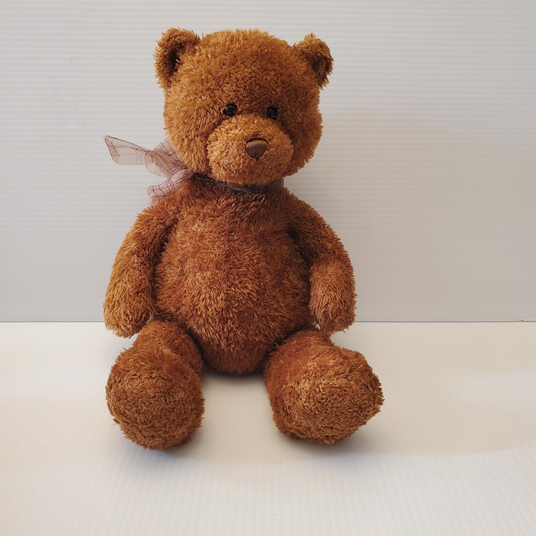 GUND Brown Teddy Bear FABIAN 15” Plush Stuffed Animal 15311 - Etsy