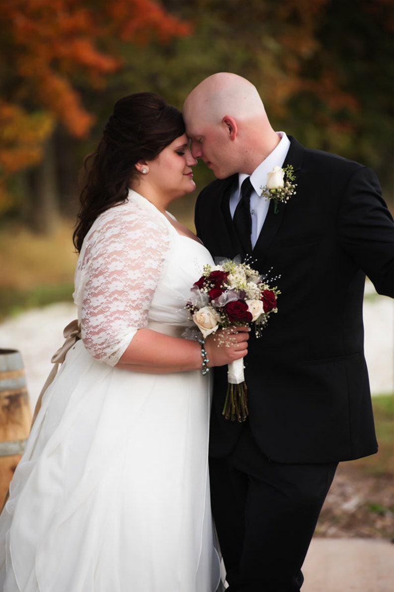 plus size wedding shrugs