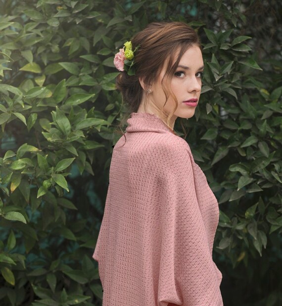 Blush Bolero Pink Bridal Bolero Boho 