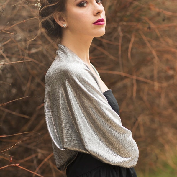Silver Shrug Etsy