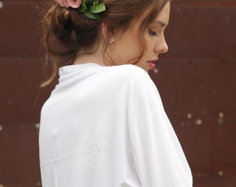 Batwing Bolero Shrug – Elegant Wedding Cover-Up