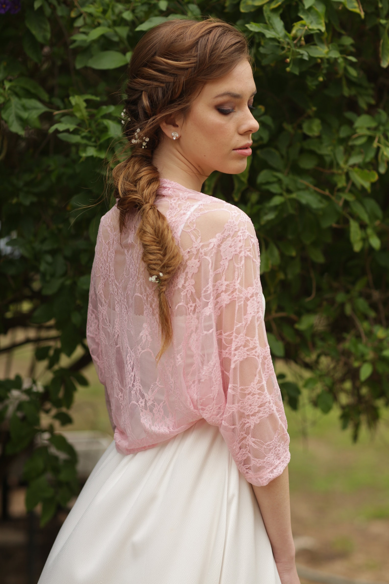 Bridal Cover Up, White Lace Cover Up, Bridal Shawl, Wedding Shawl