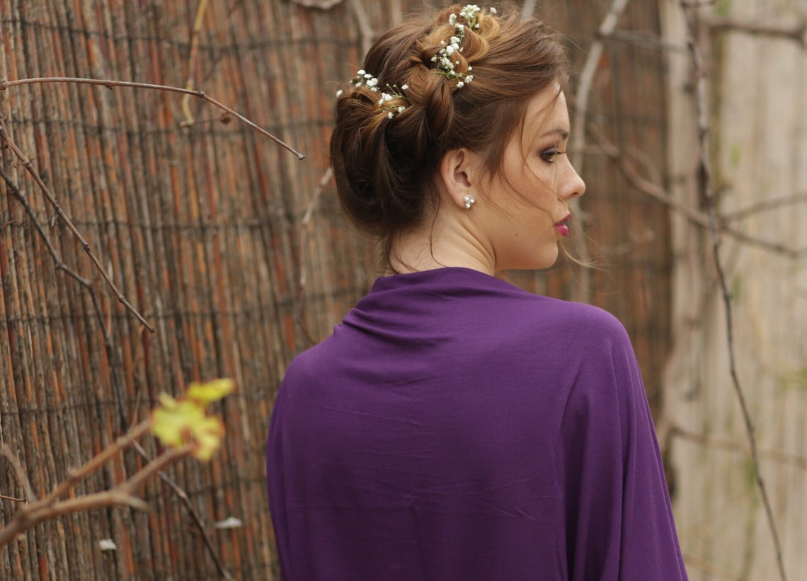 Purple Bolero Jacket Shrugs and Boleros Purple Shrug Bolero Etsy