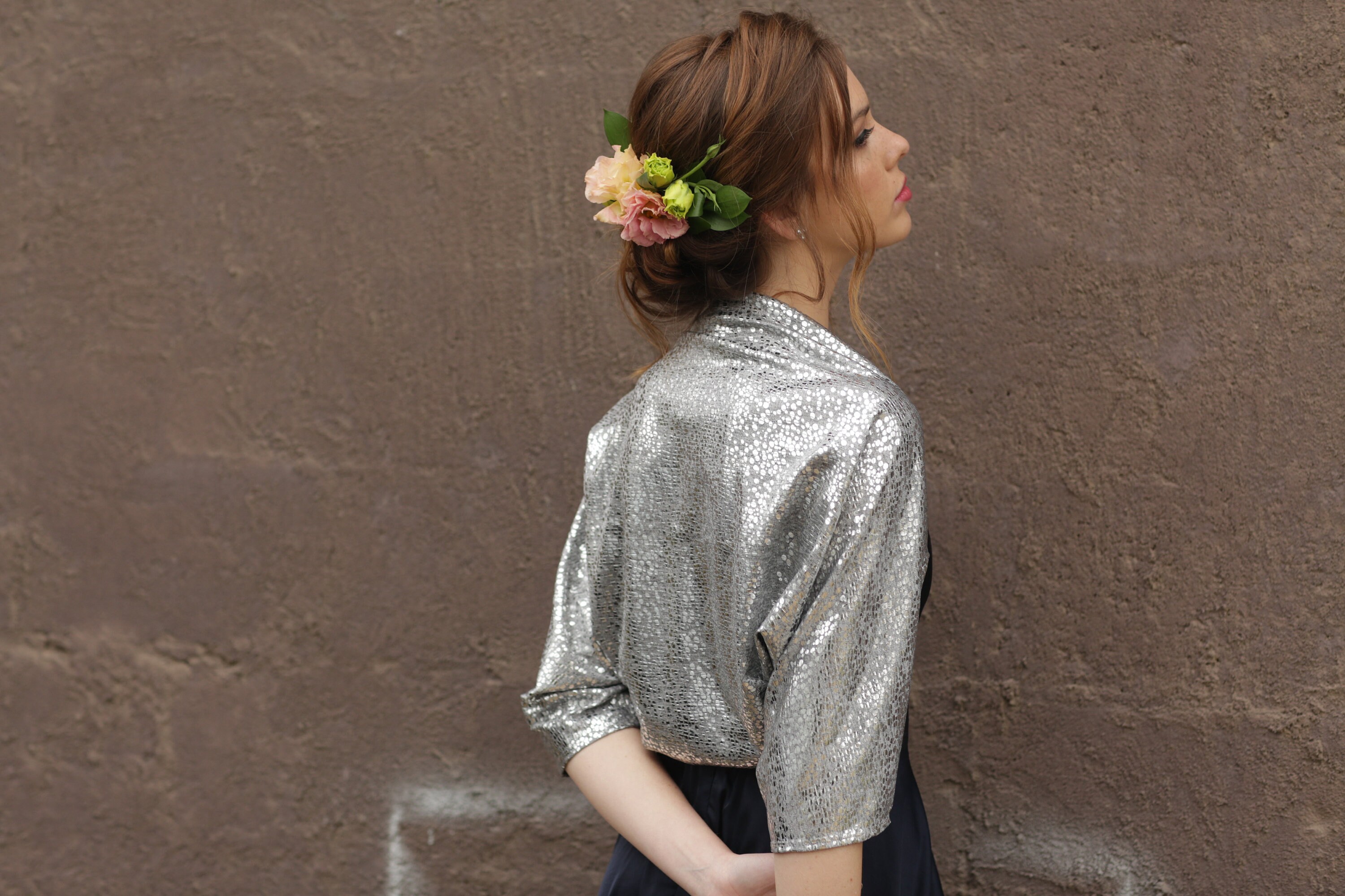 sequin bolero jacket plus size