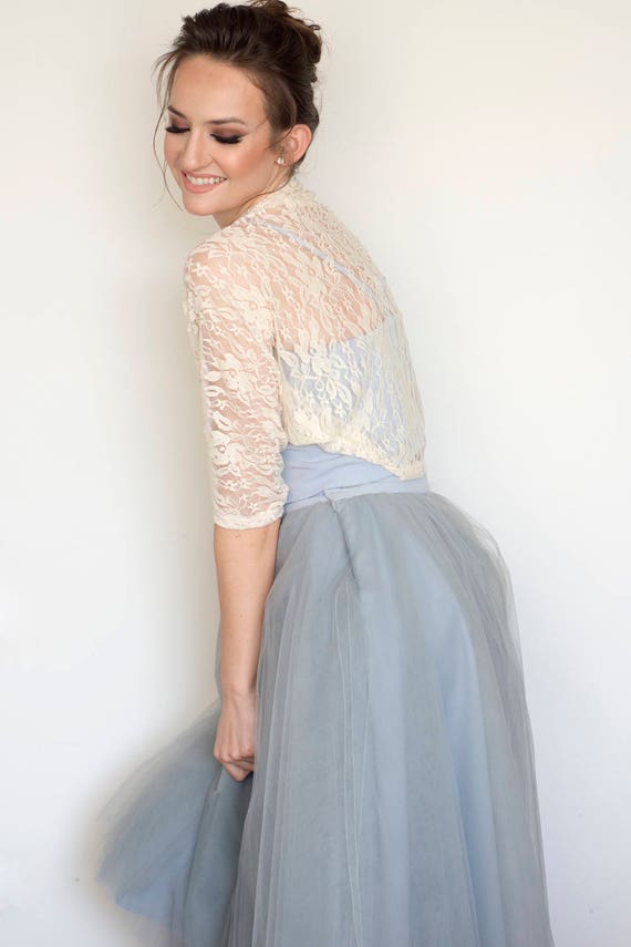 bridesmaid shrugs