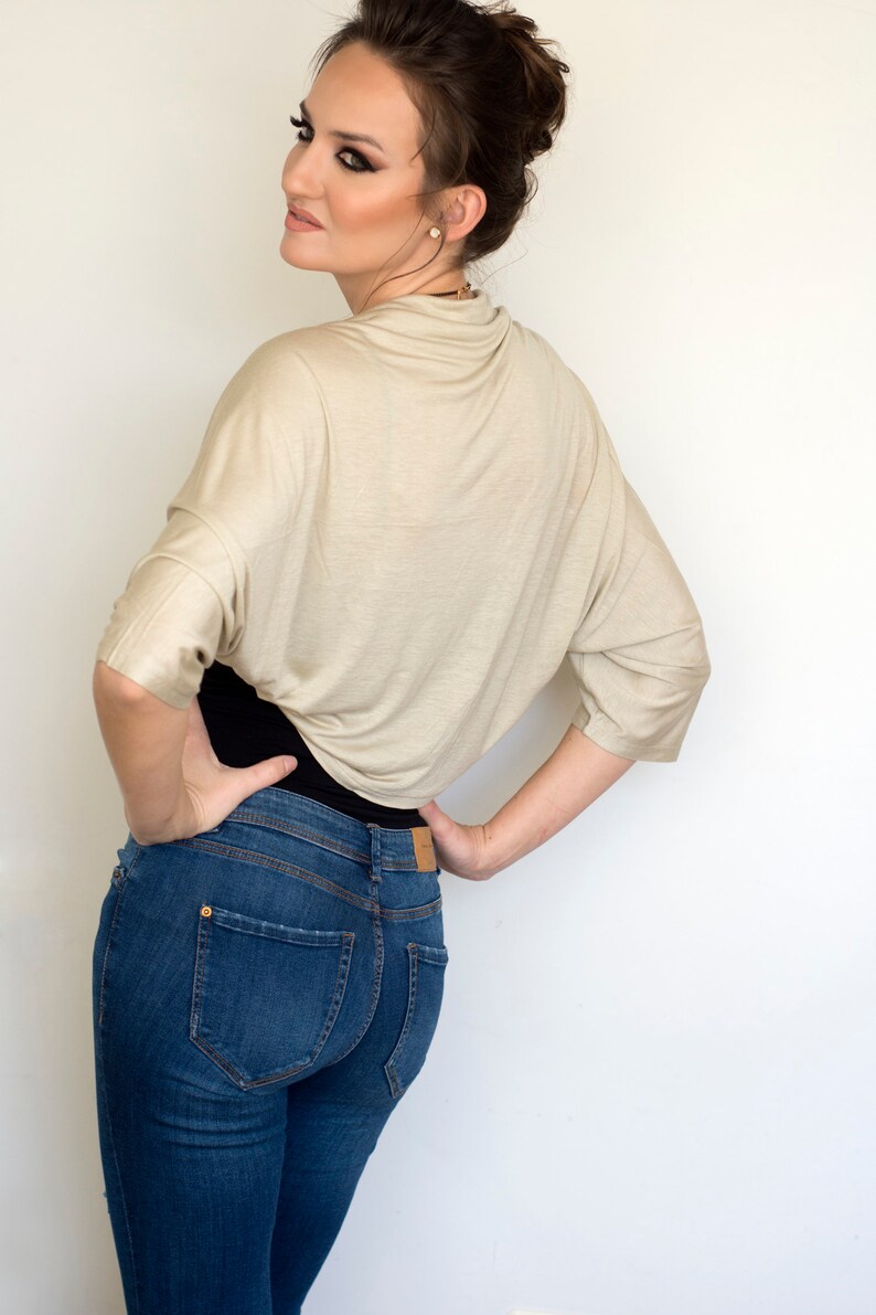 Black Shrug Bolero, Shrugs Boleros, Black Bolero, Spring Shrugs and