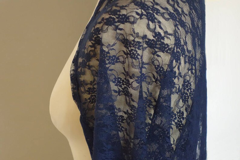 navy blue bolero lace shawl blue lace bolero shawls and wraps Navy shawl bridesmaid shawl evening shawl