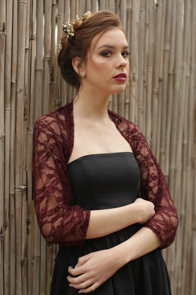 Burgundy Shawl, Dark Red Shawl, Shawls and Wraps, Summer Wedding, Lace