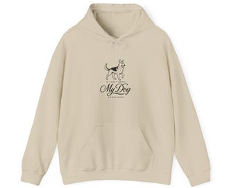 Dog Lover Hoodie, Cozy Unisex Sweatshirt, Dog Apparel