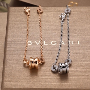 High-quality 925 silver spring bracelet with rose gold plating, designer women&#39;s chain bracelet, unique gift, gift for a friend